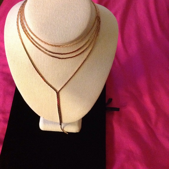 Drop necklace -Rosegold - Picture 4 of 5