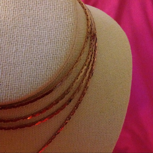 Drop necklace -Rosegold - Picture 5 of 5