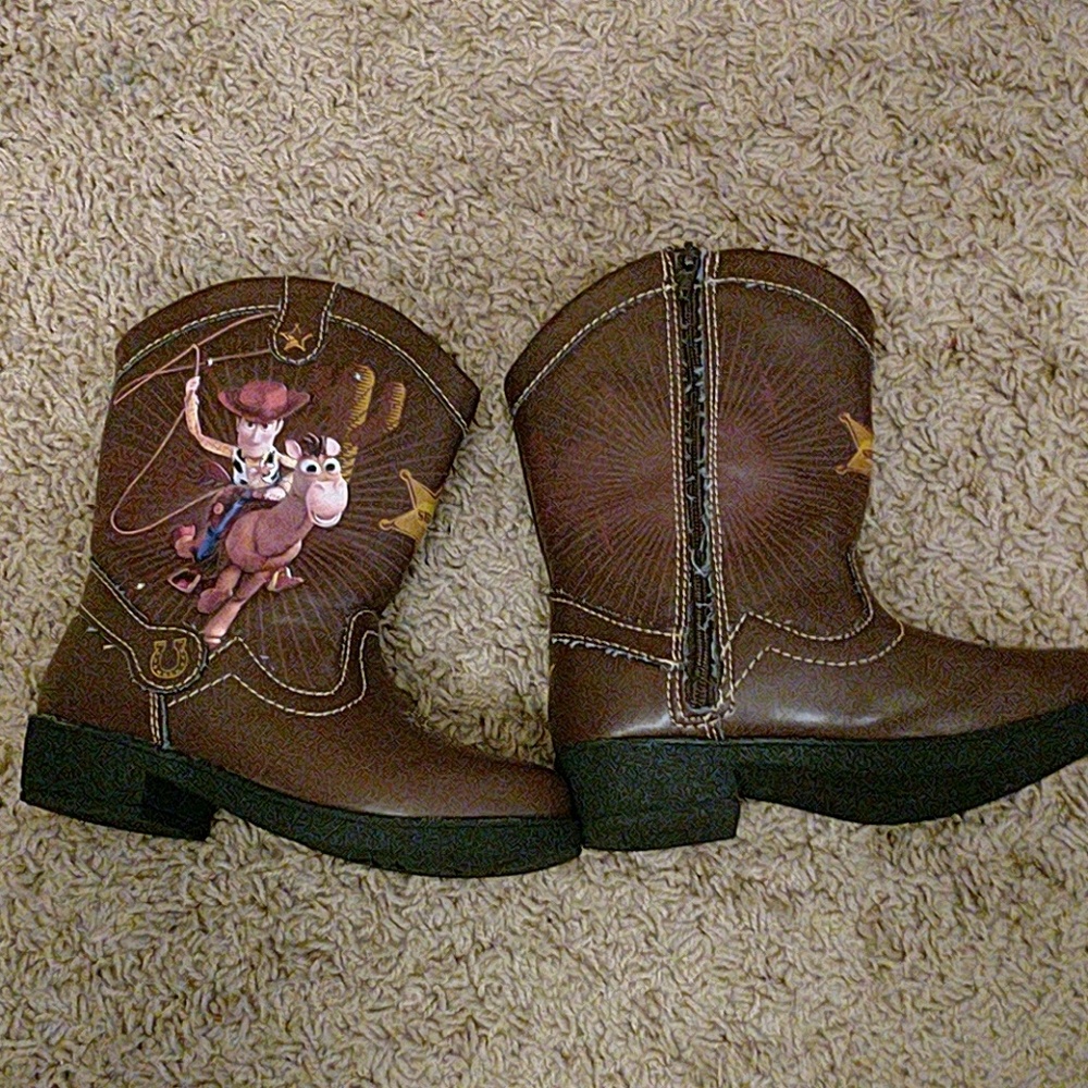 Toy story kids light up boots