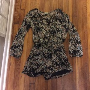 Never worn floral romper