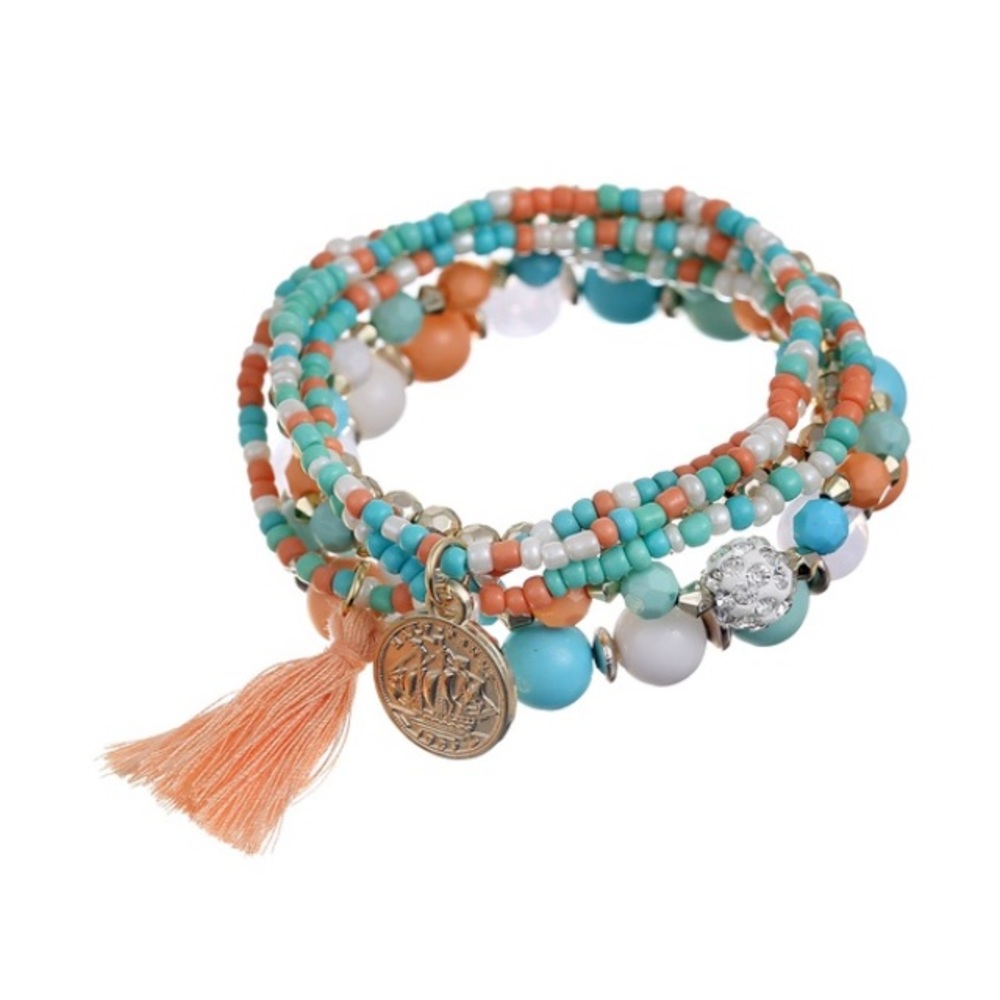 Boho beaded bracelets!!