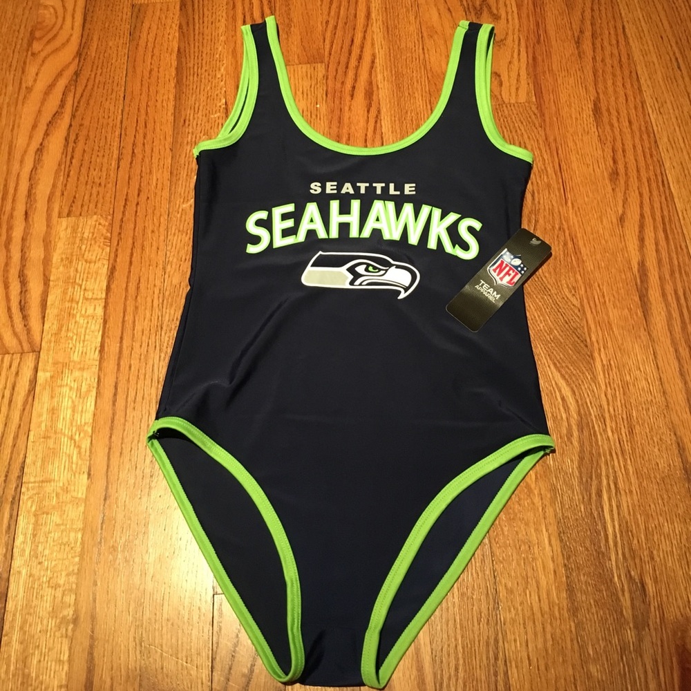 Seattle Seahawks one piece bathing suit