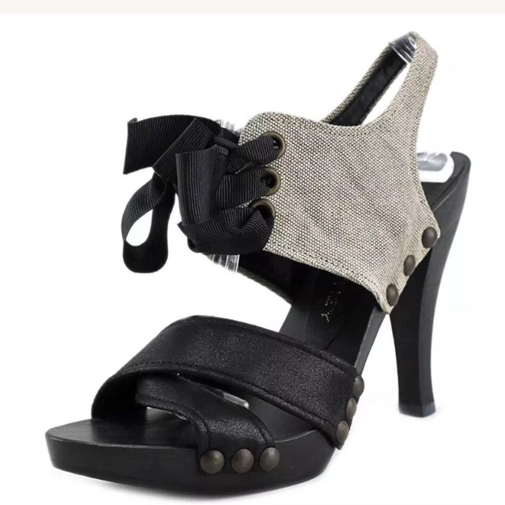 Stella McCartney Ammie Canvas High Heel sandals