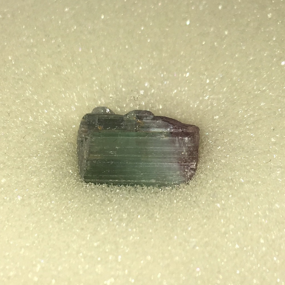 Watermelon Tourmaline Rough Cut - Picture 3 of 5