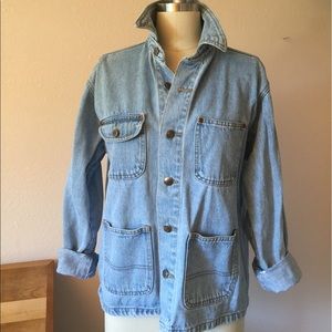 90s Vintage Ellemenno Denim Top Jacket