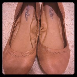 Lucky Brand Emmie brown ballet flats size 8