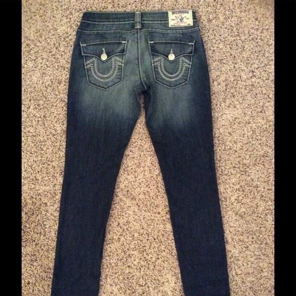 😍 True Religion Medium Wash Skinny Jeans - Picture 5 of 7