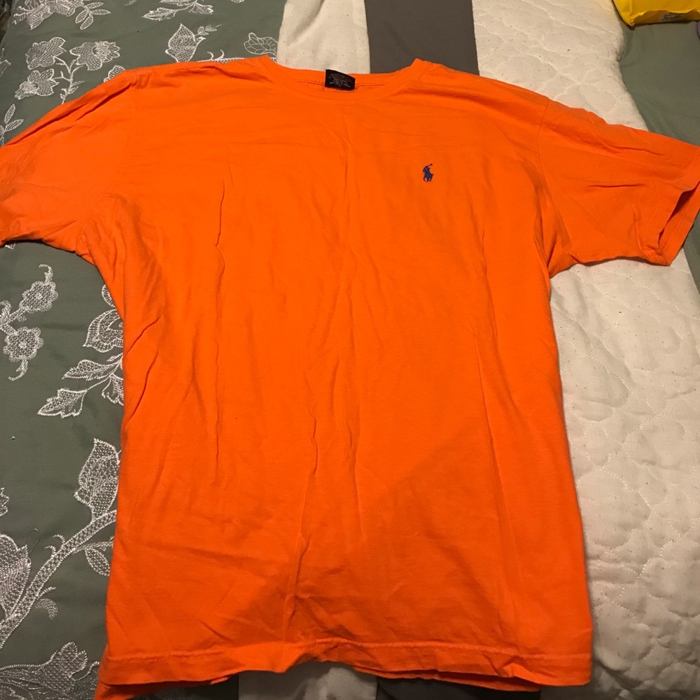 Polo Ralph Lauren orange cotton t-shirt XL