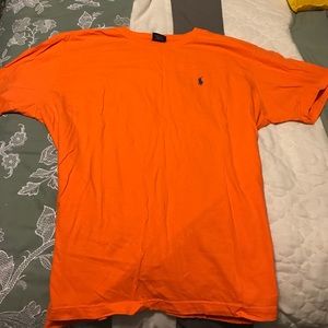 Polo Ralph Lauren orange cotton t-shirt XL