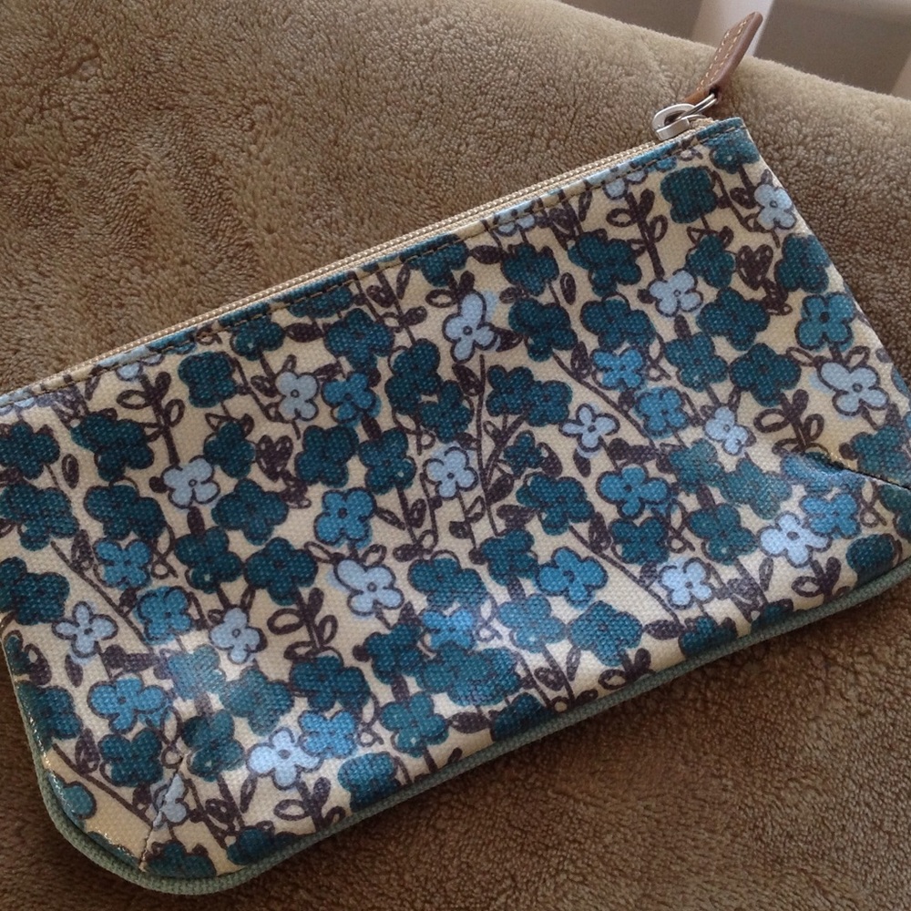 Zippered coin purse or make up bag
