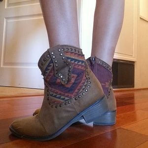 Ankle Cowboy Boots