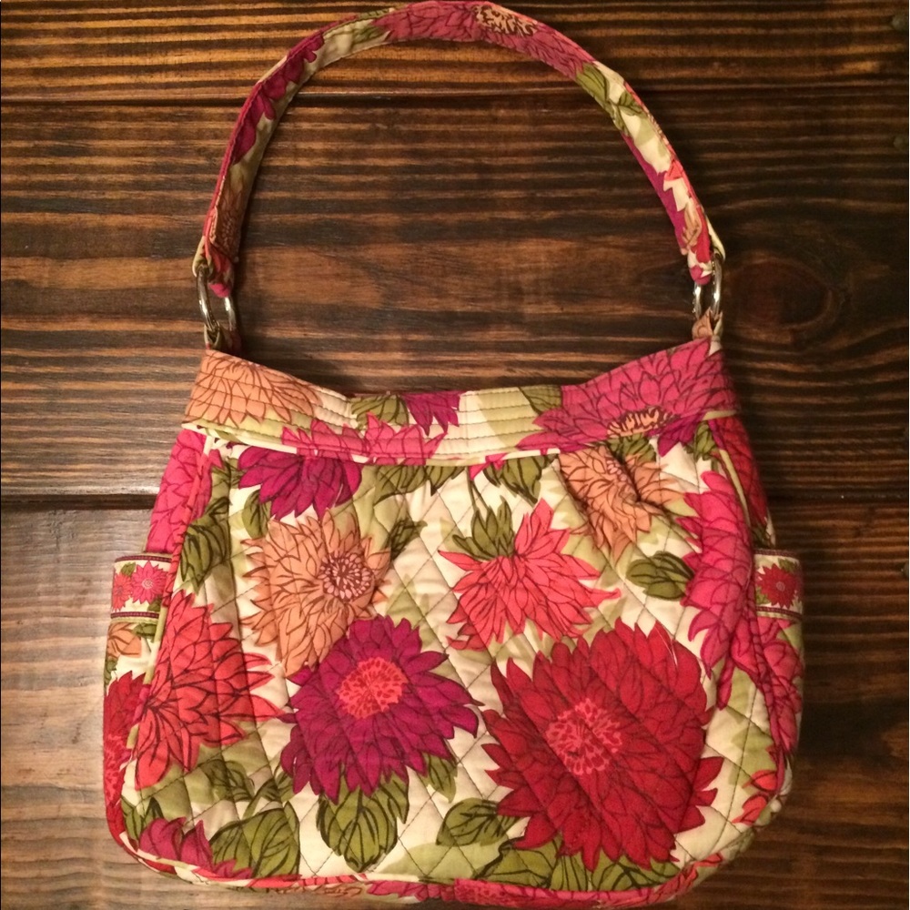 Vera Bradley Hello Dahlia Medium Purse