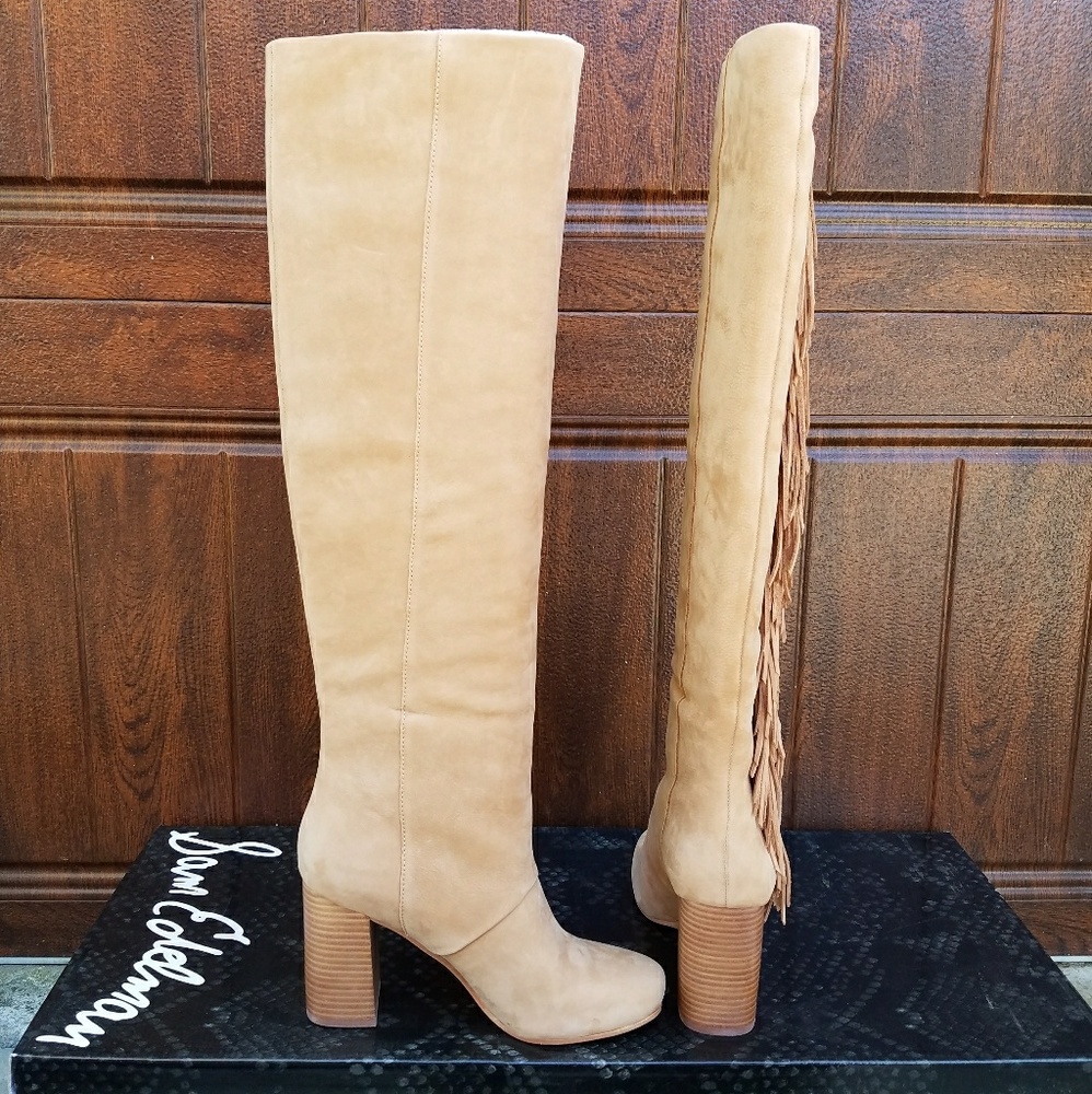 Gorgeous Tall Fringe Sam Edelman Boots - Picture 5 of 8