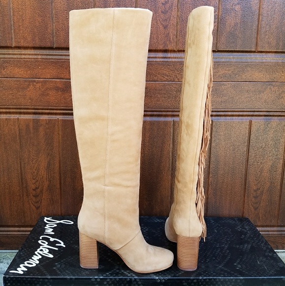 Gorgeous Tall Fringe Sam Edelman Boots - Picture 5 of 8