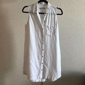 Abercrombie - White button down dress