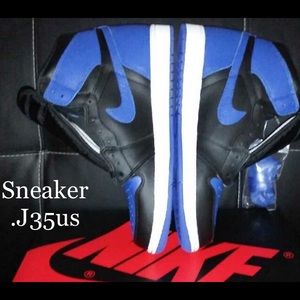 Nike Jordan 1 Retro High OG Black / Royal-White