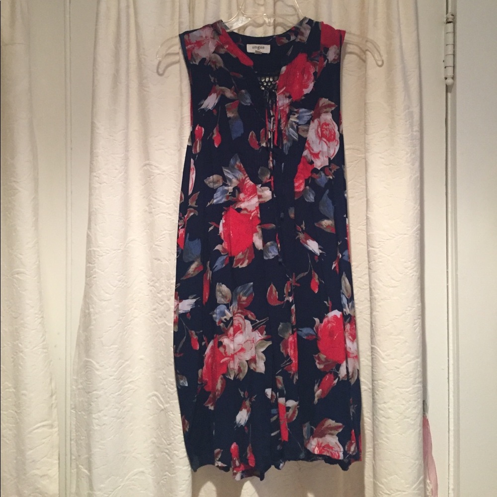 Floral tank dress