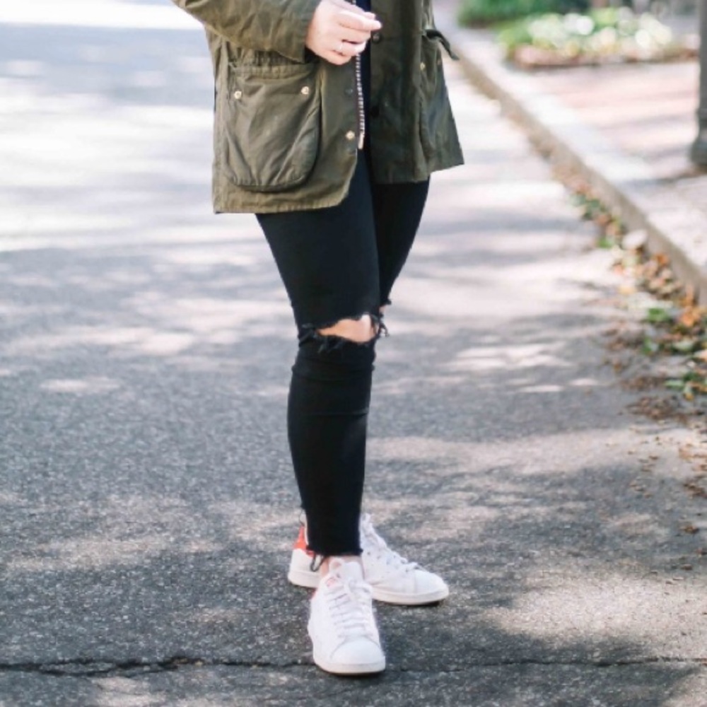 Mother Denim black skinny jeans