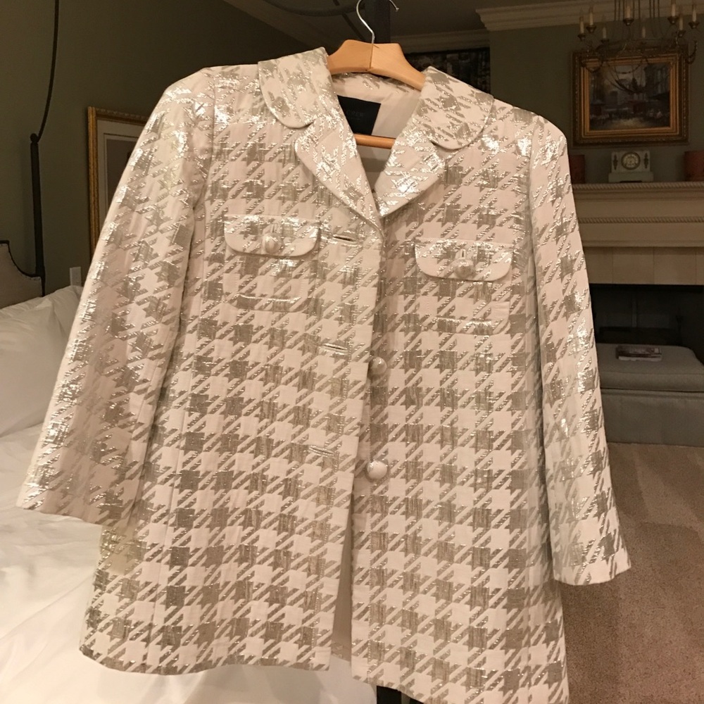 Silver & White Jacket.