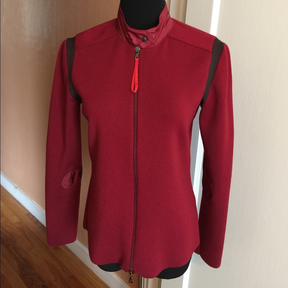 Prada sweater.