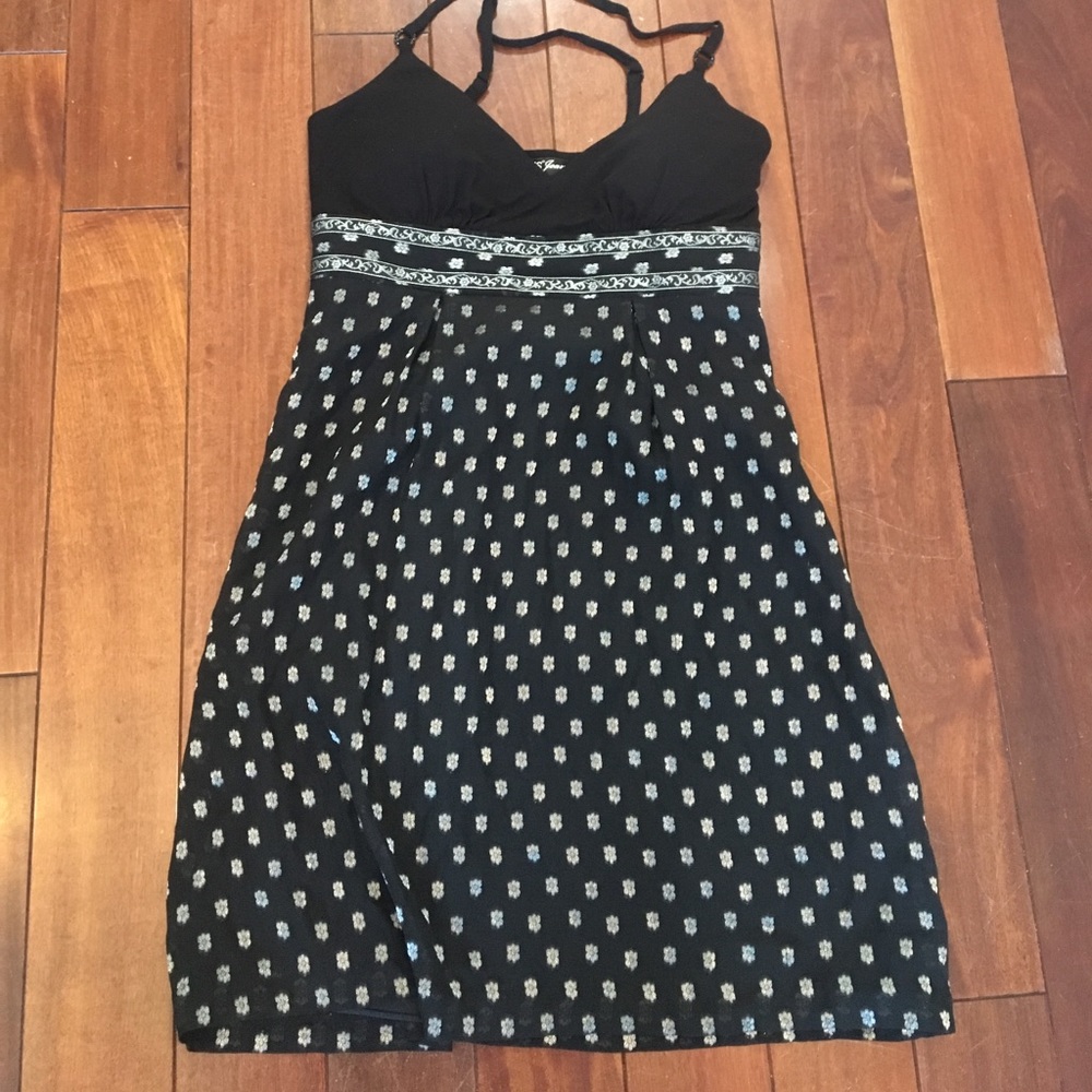 Guess black and silver dress size 3