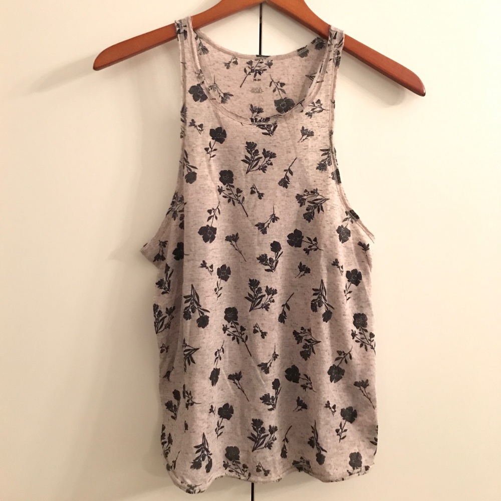 Floral Print Tank Top