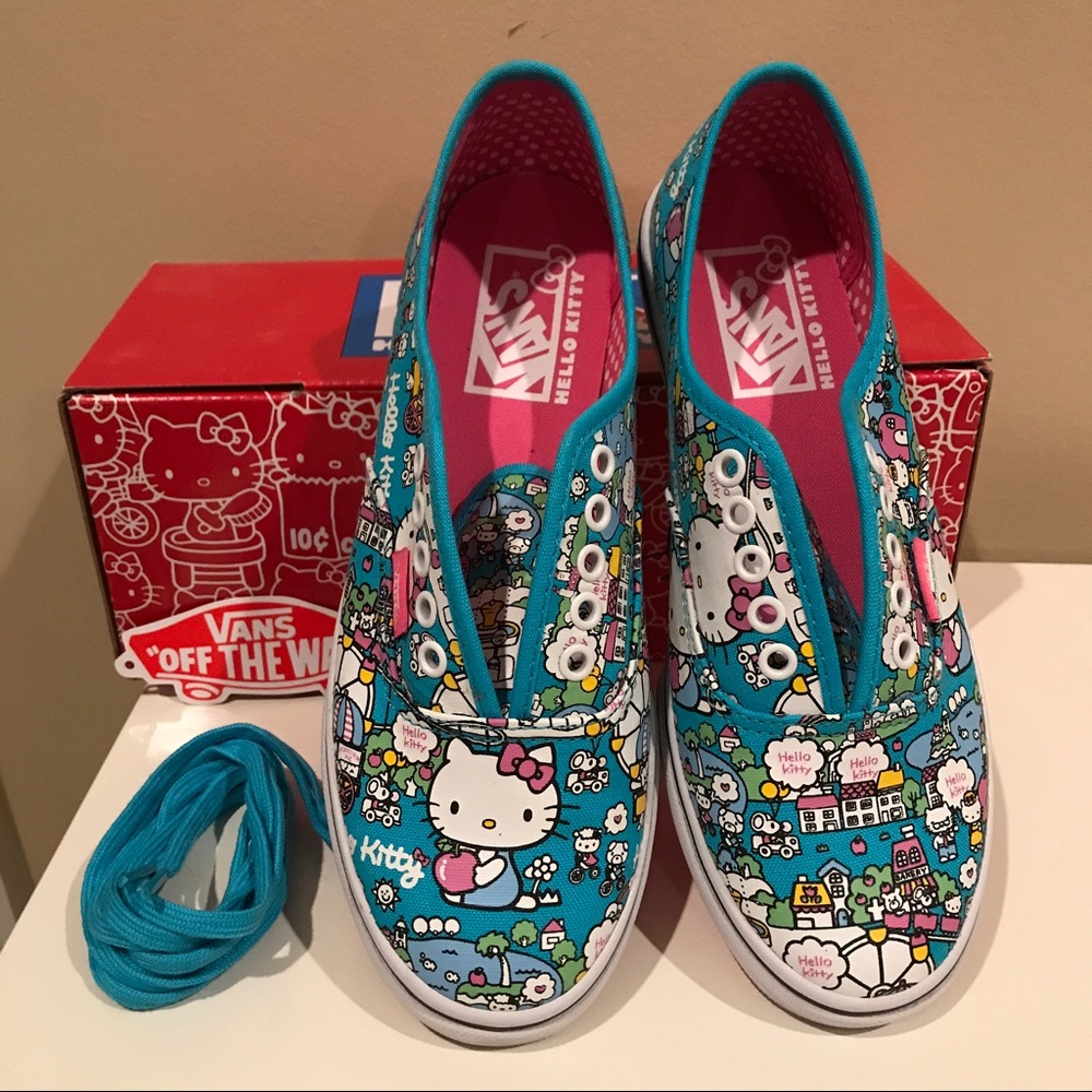 NWOT, Vans, Hello Kitty, Authentic Lo Pro, shoes
