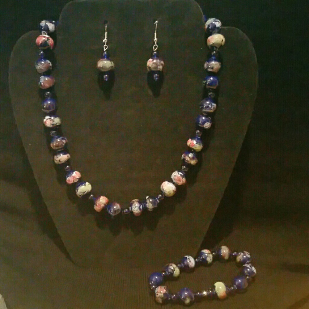 Handmade jewelry set