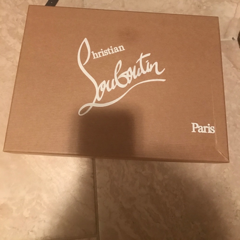 Red bottoms shoes