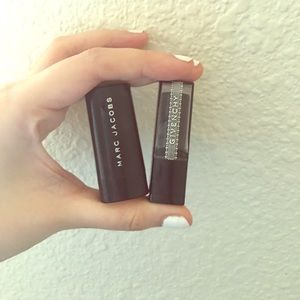 Givenchy and Marc Jacobs lipstick set