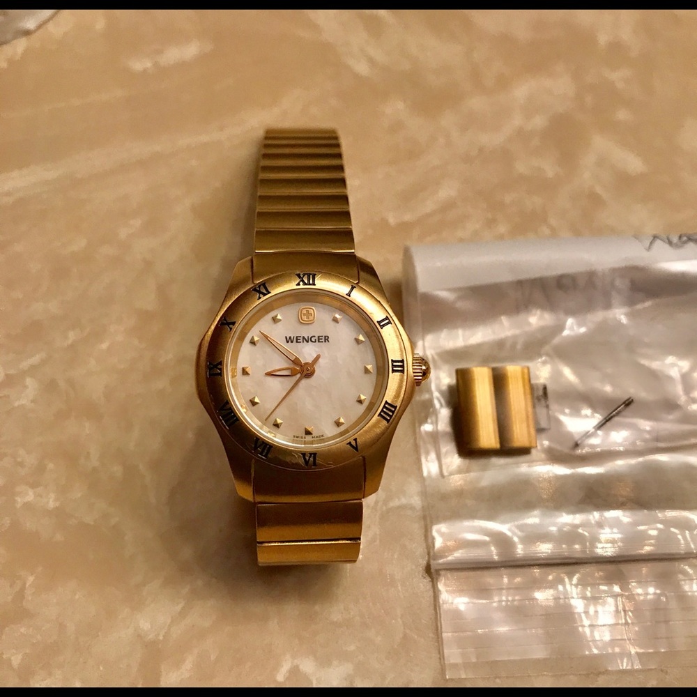 Wenger Gold Watch