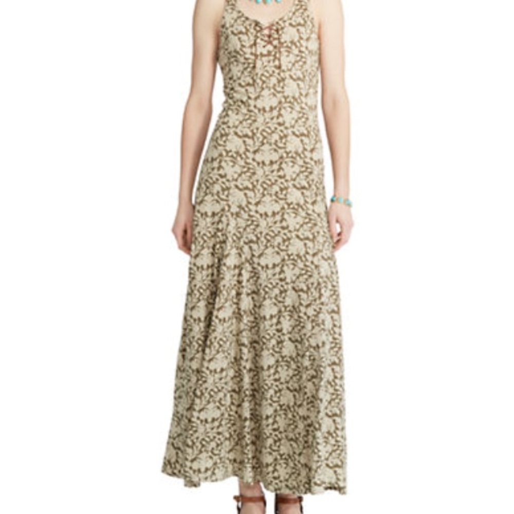 LRL Lauren  Maxi Dress Sz S