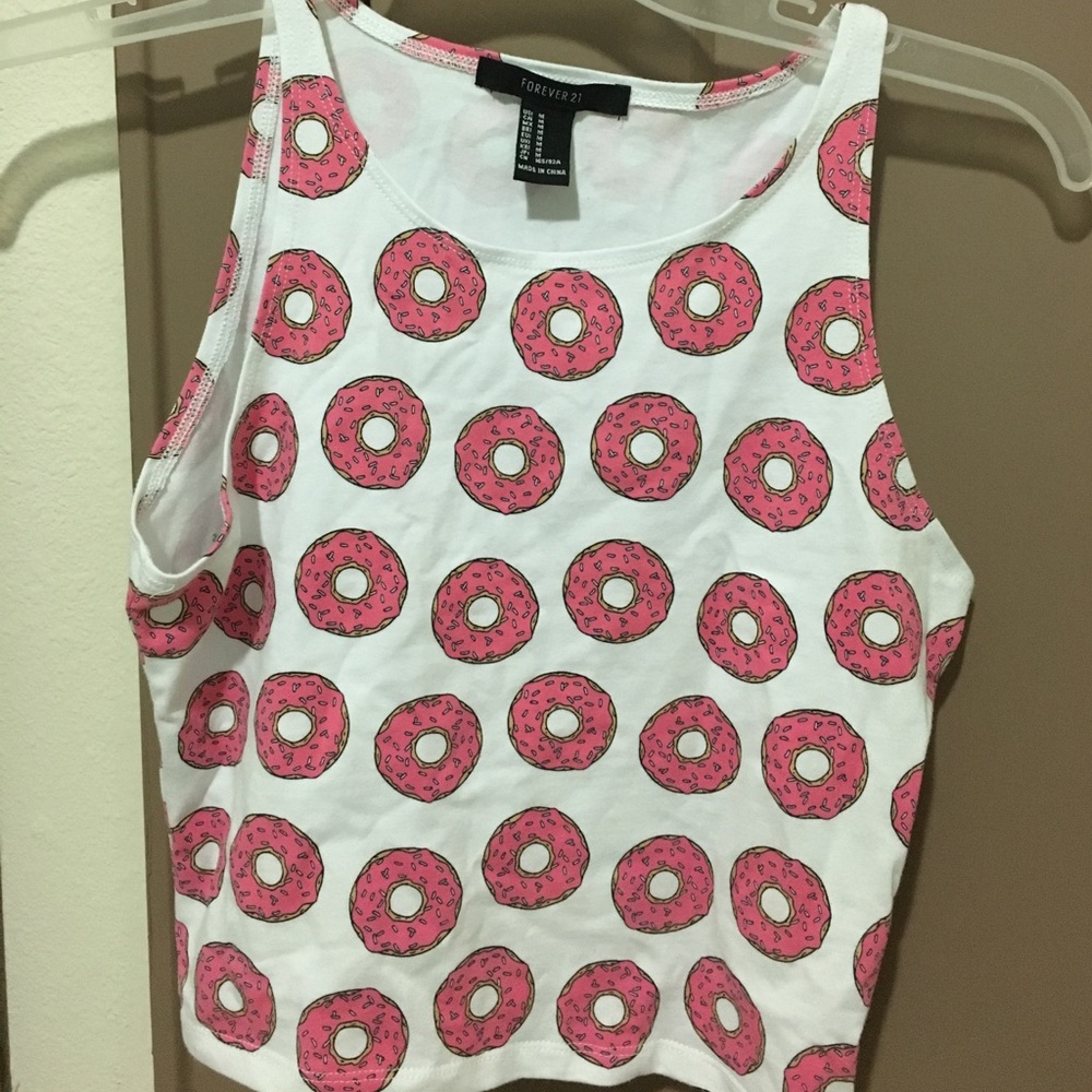 Brand New Doughnut Crop Top