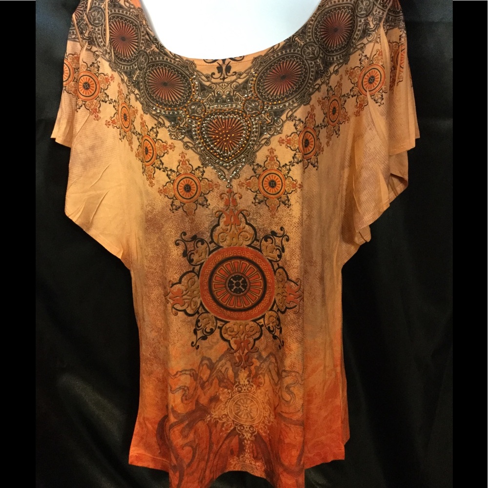 Ladies Orange 🍊 Blouse
