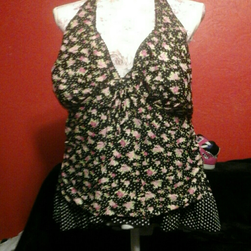 Cute halter tankini  from torrid