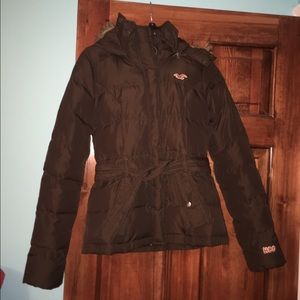 Brown Girls' Hollister Coat