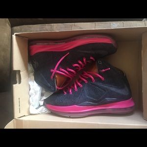 LeBron EXT Denim size 9.5