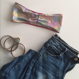 American Apparel mermaid inspired bandeau