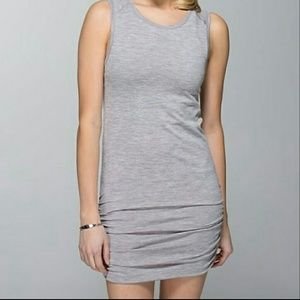 Sexy Grey Lululemon in the Flow Dress