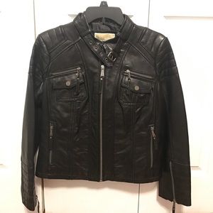 Michael Kors PL genuine leather jacket