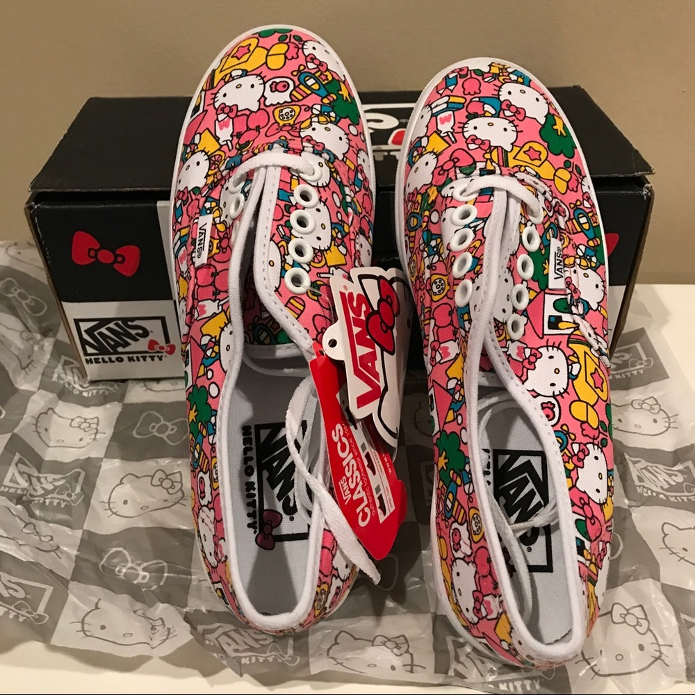 NWT, Vans, Hello Kitty, Authentic Lo Pro, shoes