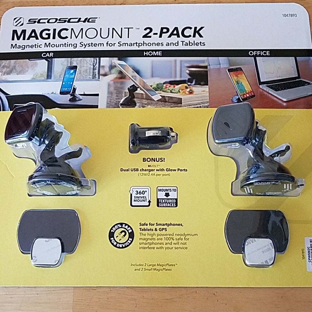 Scosche magicmount 2-pack