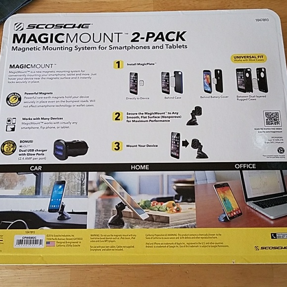 Scosche magicmount 2-pack - Picture 2 of 3