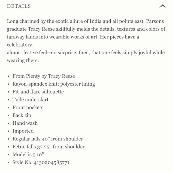 Tracy Reese Petal Fete Dress from Anthropologie - Picture 2 of 2