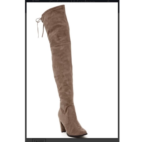 SORCHA FAUX FUR-LINED HEELED BOOTS - Picture 2 of 5