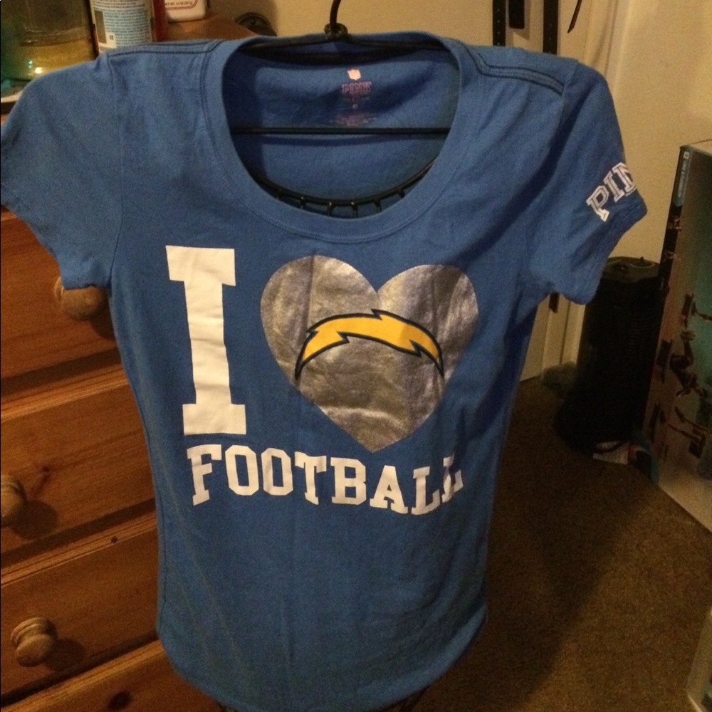 VICTORIAS SECRET PINK TEE SIZE S