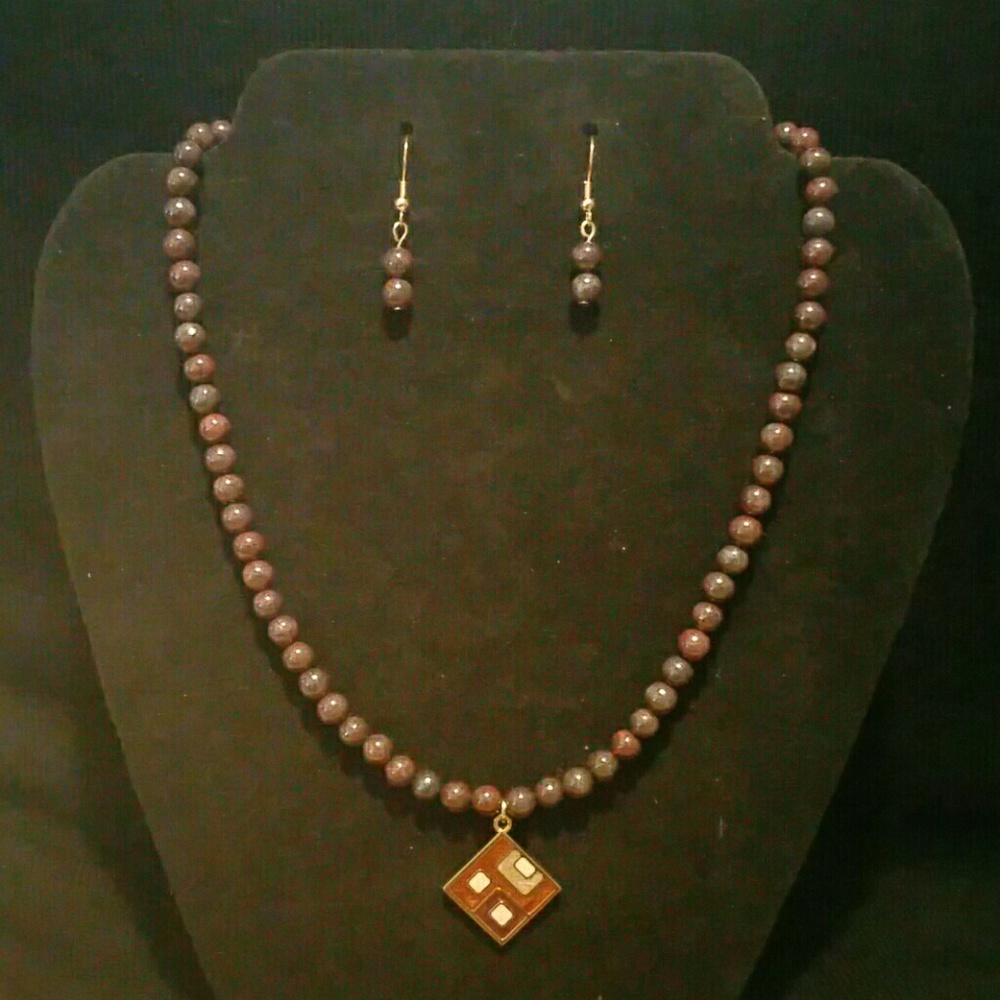 Handmade jewelry set