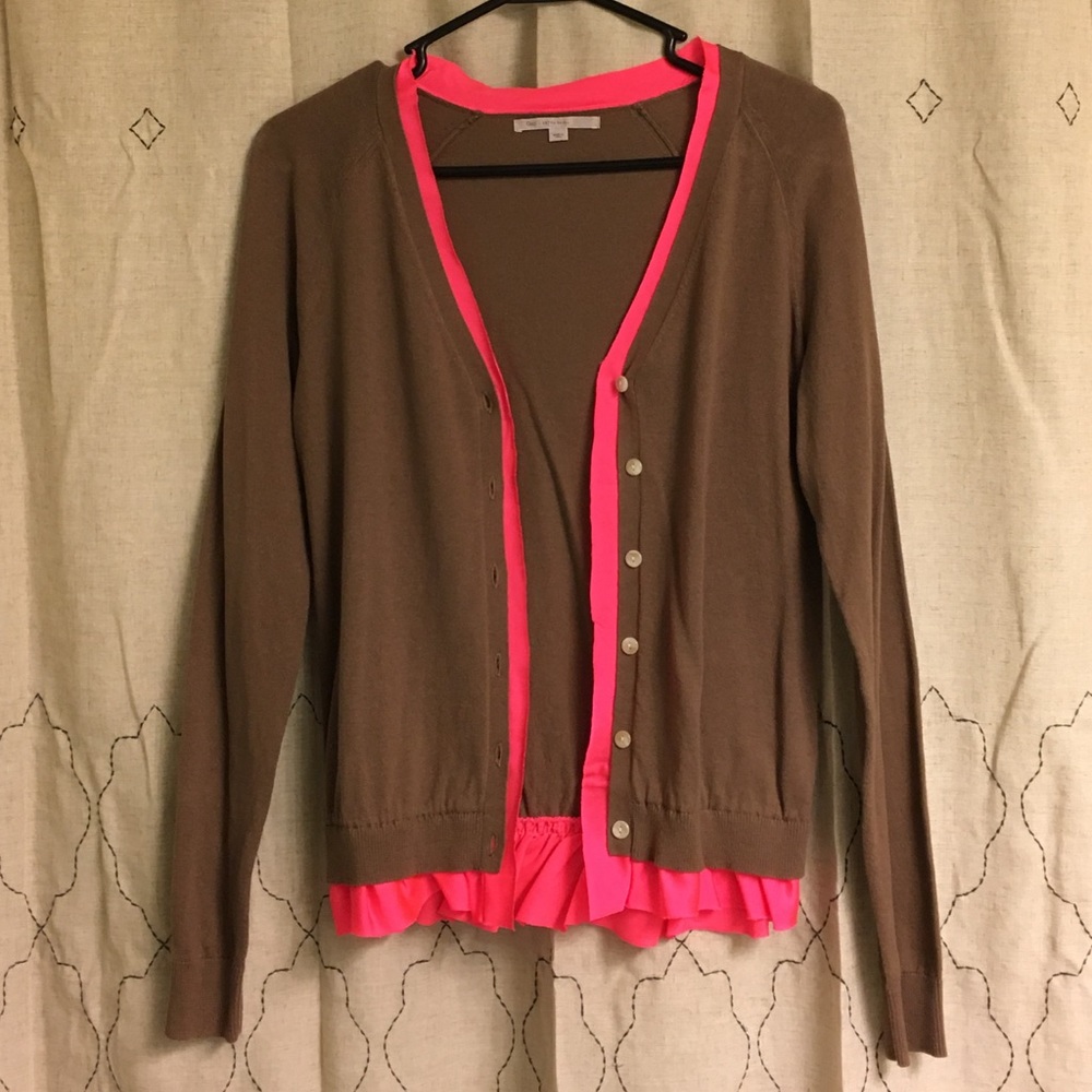 Gap Ruffle Cardigan