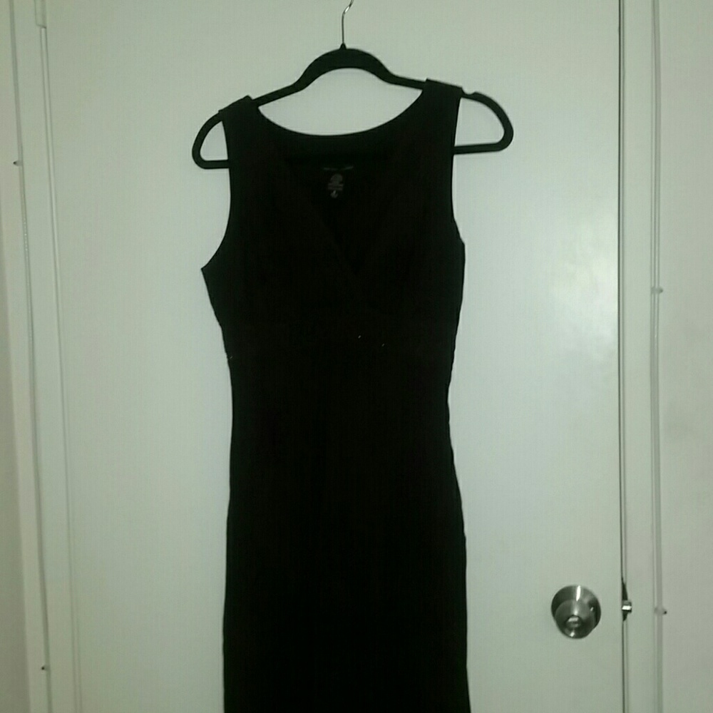 New York & Company Brown linen dress