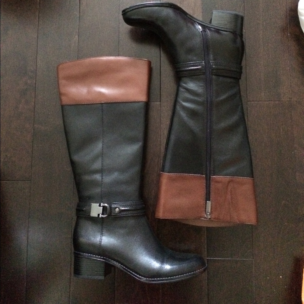Wide Calf Riding Boots
